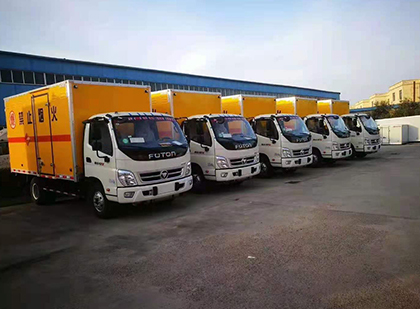 友好爆破器材运输车